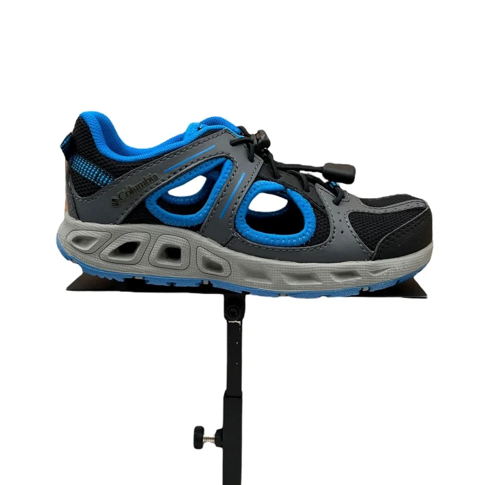 Columbia Toddler Boys Hybrid Water Shoes Size 9 Blue Black Fisherman Closed‎ Toe